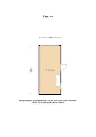 Floorplan - Reggestraat 31, 8303 LA Emmeloord